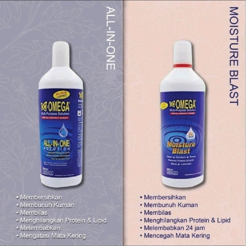 (Bisa COD) CAIRAN SOFTLENS OMEGA