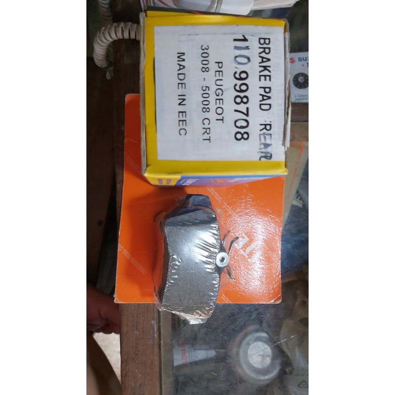 kampas rem depan Peugeot 3008 5008 brake pad Peugeot 3008 5008
