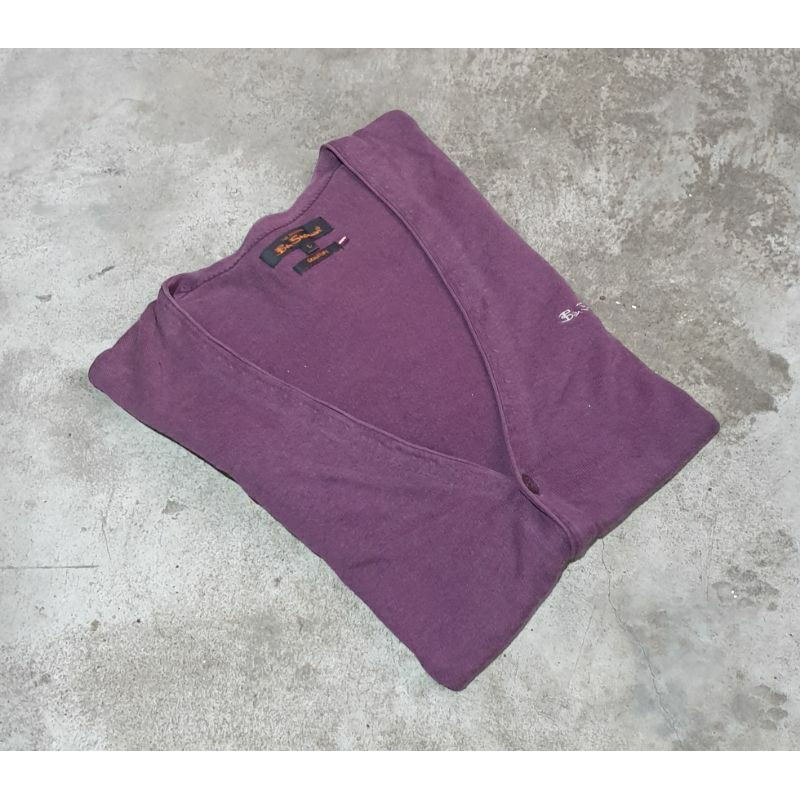 Cardigan Ben Sherman Dark Red Original