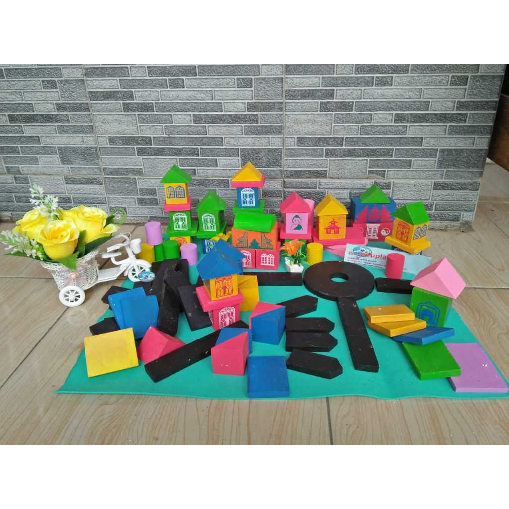 Mainan Edukatif ANak Balok Pesona Mainan Edukatif APE