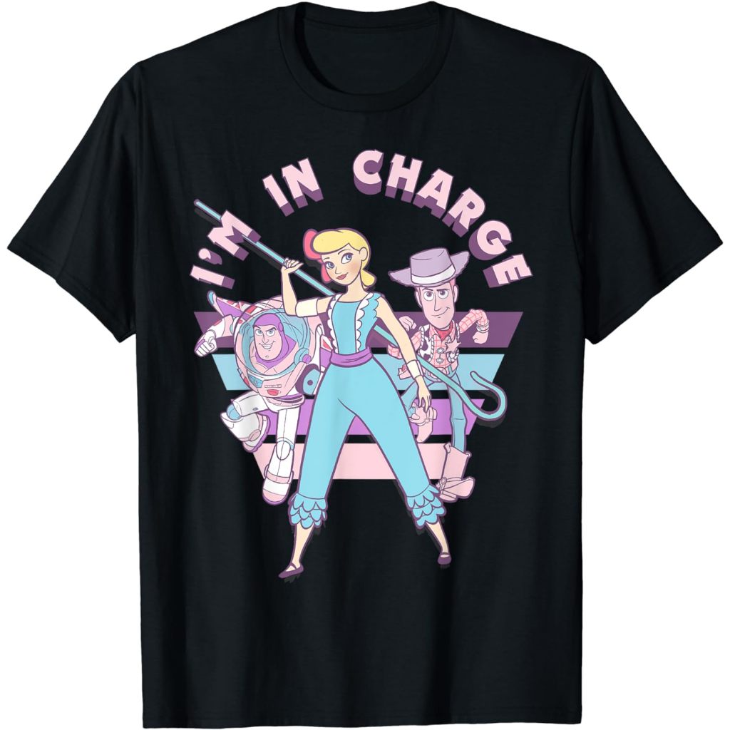BAJU KAOS DISTRO Disney Pixar Toy Story Little Bo Peep I'm In Charge T-Shirt