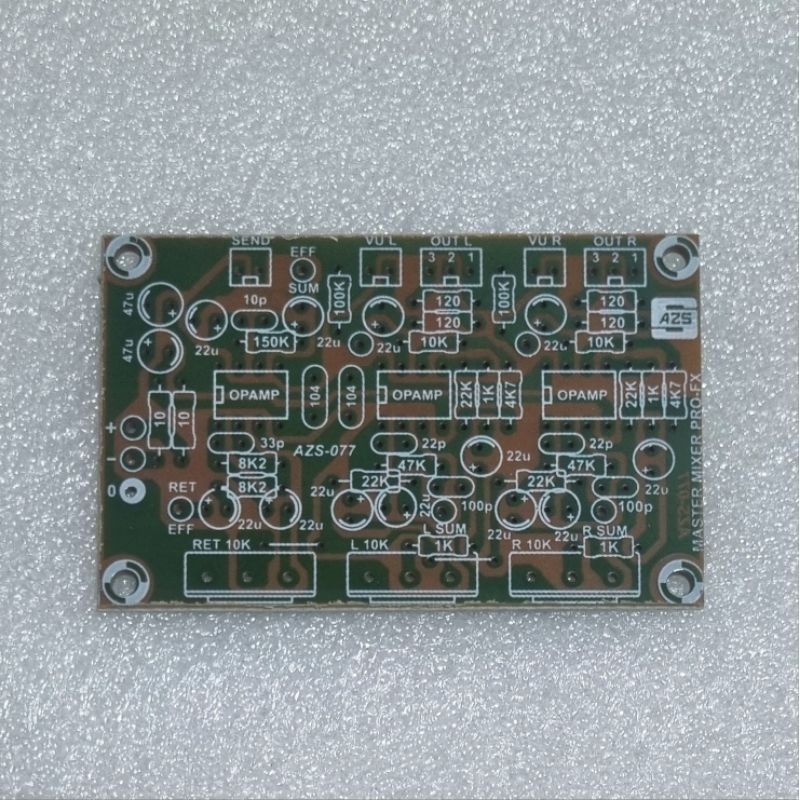 PCB Master Mixer Pro Fx Amplifier