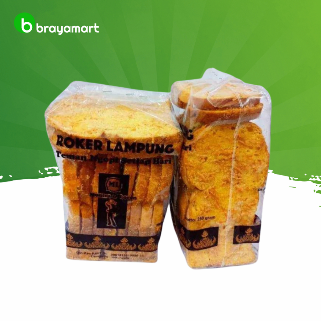 

Kue kering roker keju 250 gram Brayamart