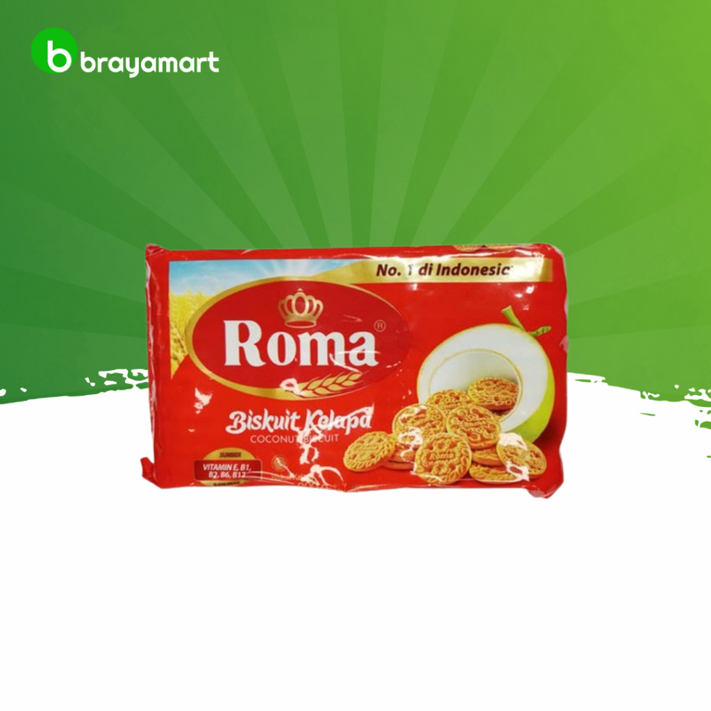 

Roma biscuit kelapa 300 gram Brayamart