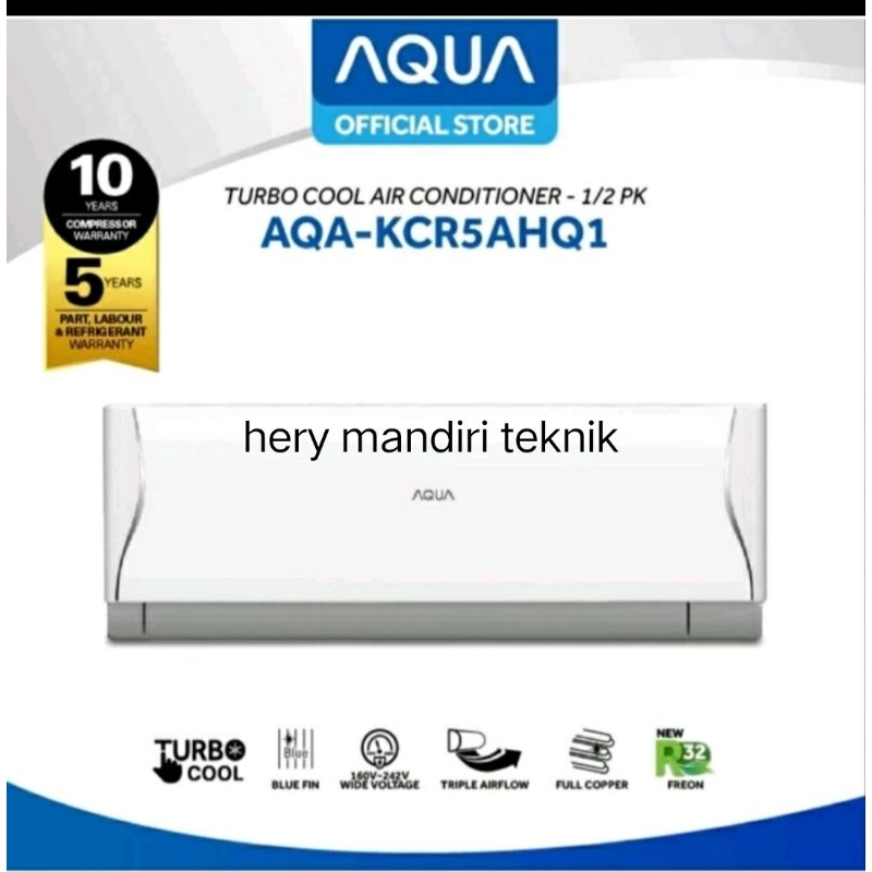 AC Aqua 1/2pk standar aqa-kcr5ahq1
