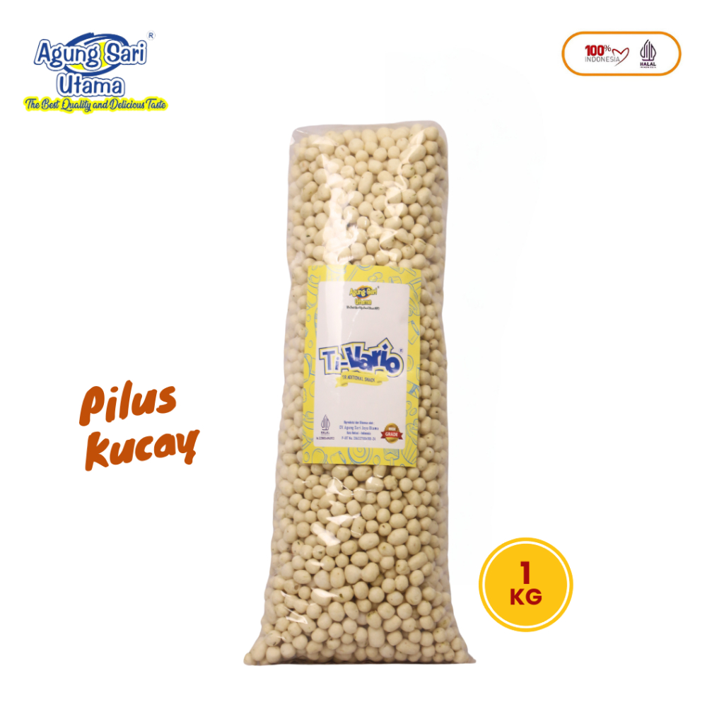 

TI-VARIO PILUS KUCAY SUPER 1KG - Renyah - Cemilan - Gurih - Snack