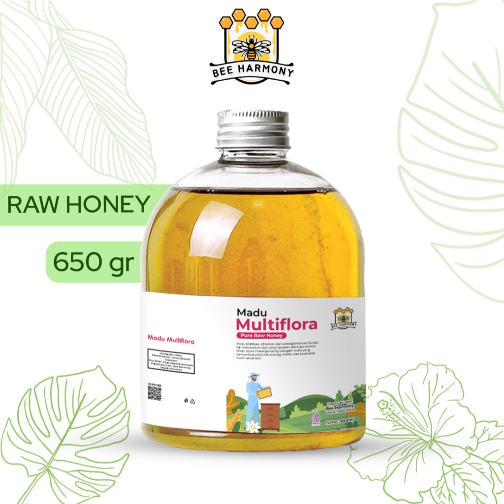 

Bee Harmony Madu Multiflora 650gr