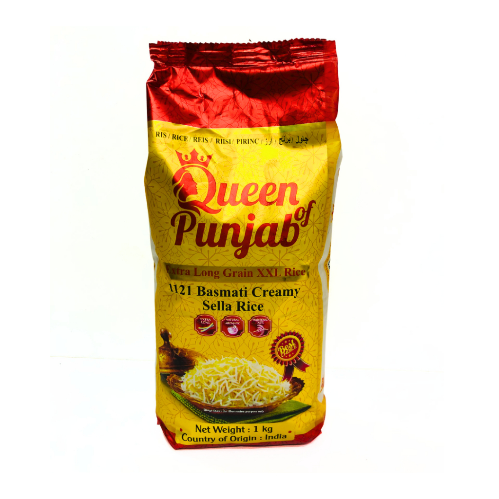 

BERAS BASMATI QUEEN OF PUNJAB 1 KG PREMIUM / BERAS INDIA / BERAS BASMATI