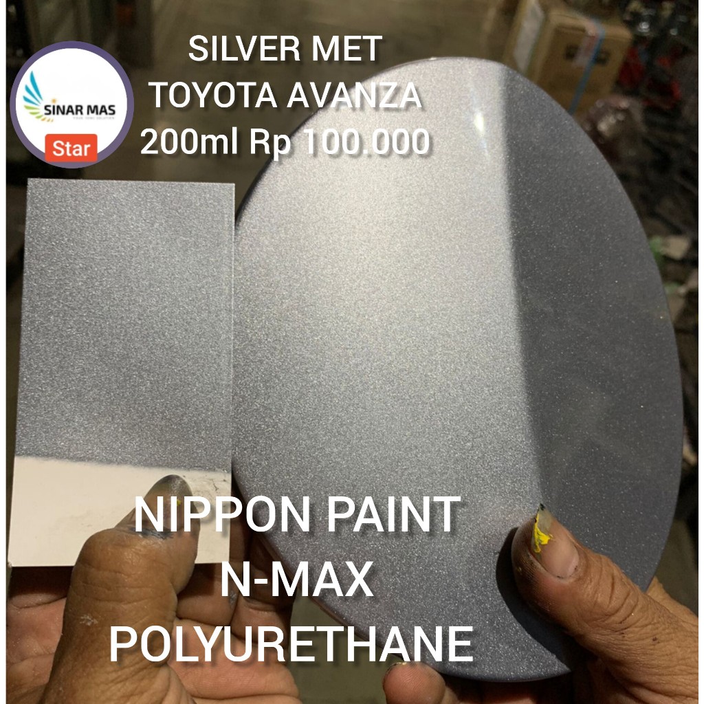 Cat Silver Met TOYOTA AVANZA cat PU cat Nippon Paint cat polyurethane cat Custom cat Toyota