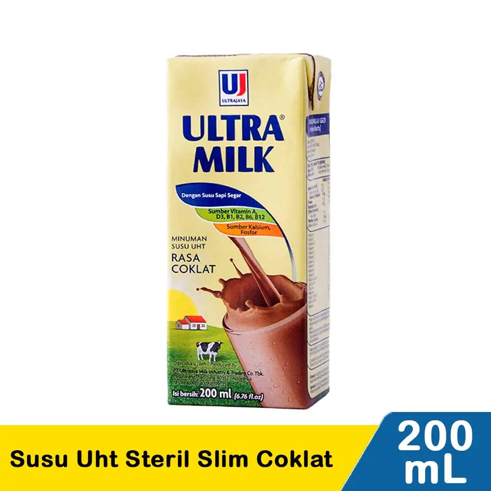 

ultra susu uht coklat 200ml