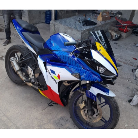 FULL BODY HONDA VIXION MODEL R25 FULLSET BODY MODIFIKASI VIXION MODEL R25