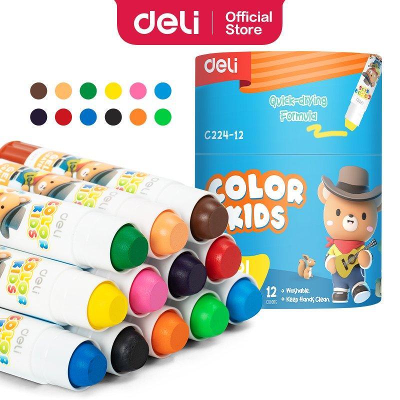 

DELI GEL CERAYON TABUNG C224-12