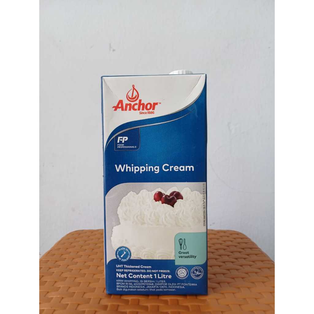 

Anchor Whipping Cream 1 Liter Real Pict Murah Meriah / Whipping Cream Anchor 1 Liter