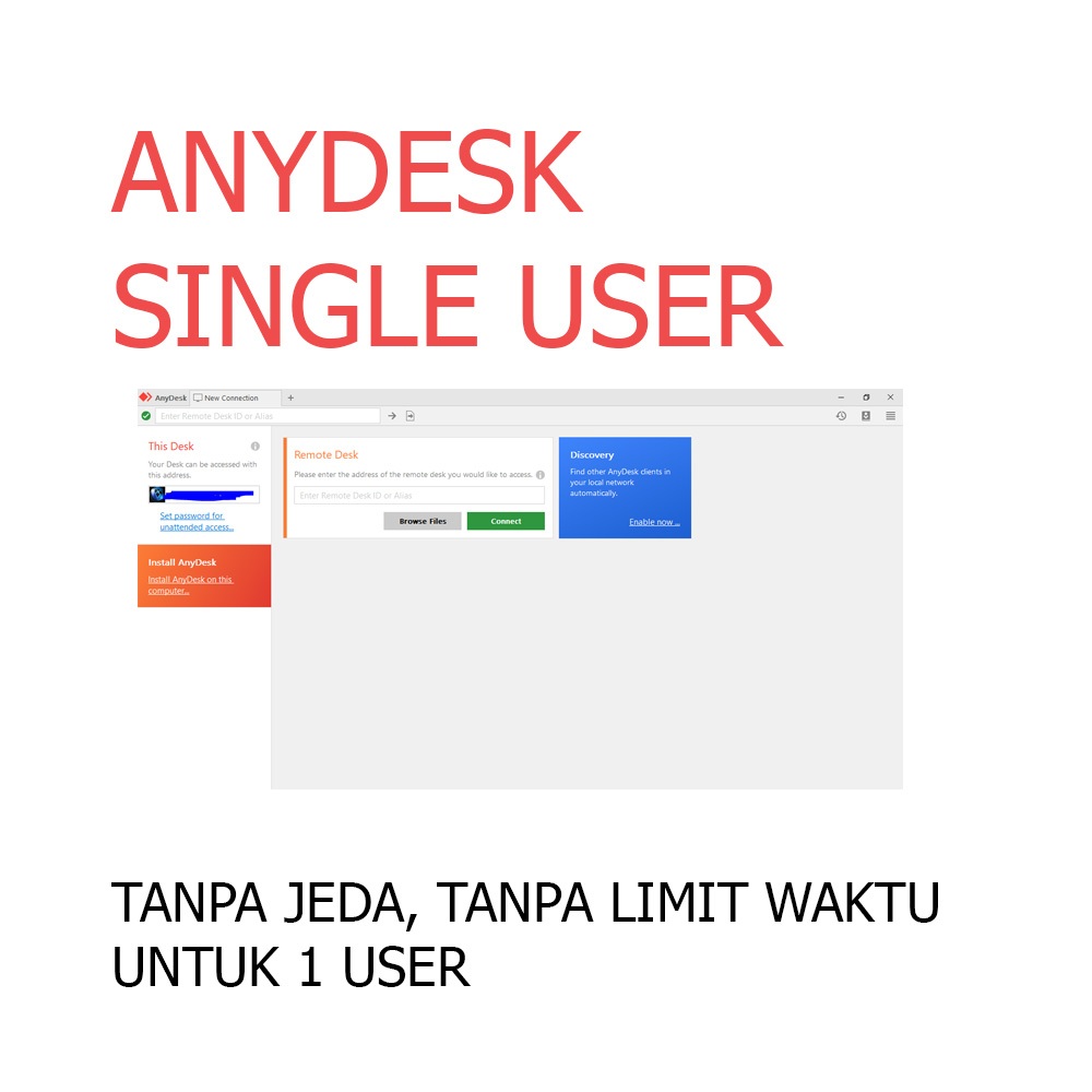 ANYDESK SINGLE USER