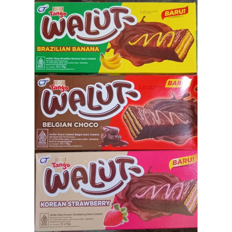 

tanggo walut wafer balut coklat 1 box isi 12 pcs