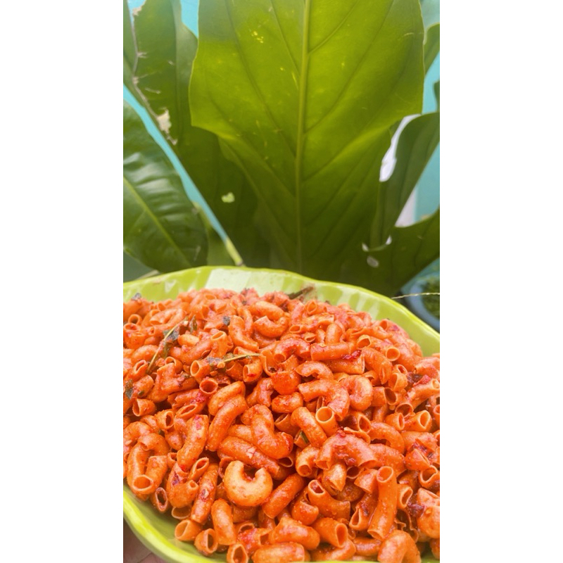 

makaroni bantat balado daun jeruk