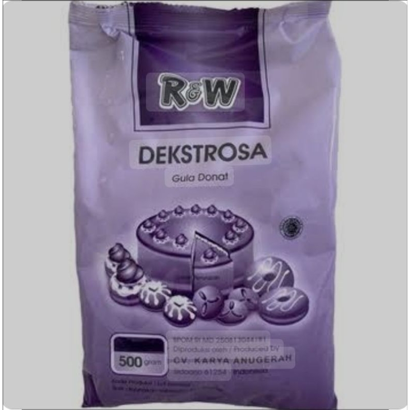 

R&W DEKTROSA GULA DONAT 500gr