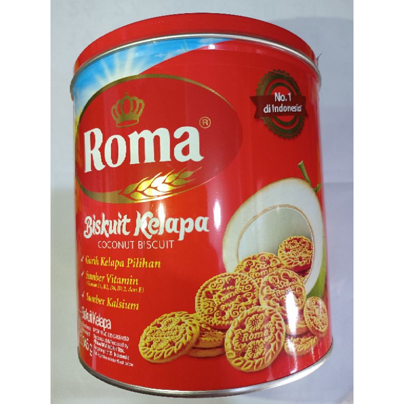 

Roma Biskuit Kelapa Kaleng 345g