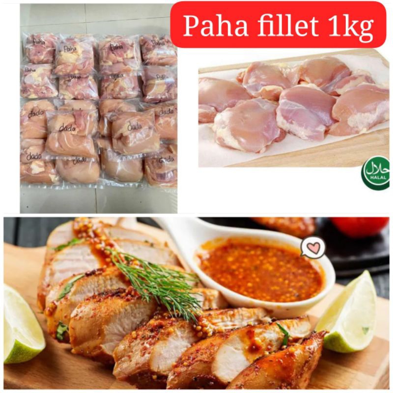 

Paha Ayam Fillet Boneless 1kg