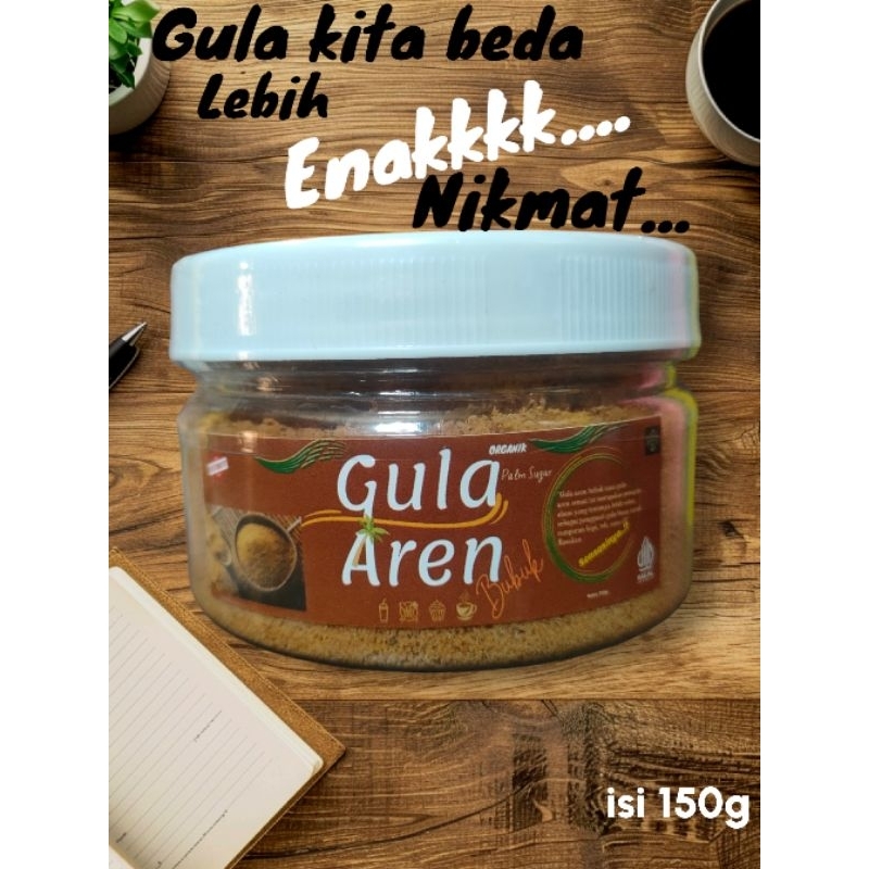 

GULA AREN SEMUT/BUBUK 150g rasa mantap