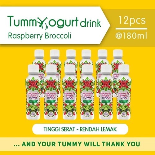 

Heavenly Blush Tummy Yogurt Drink Raspberry Broccoli [12 x 180ml]