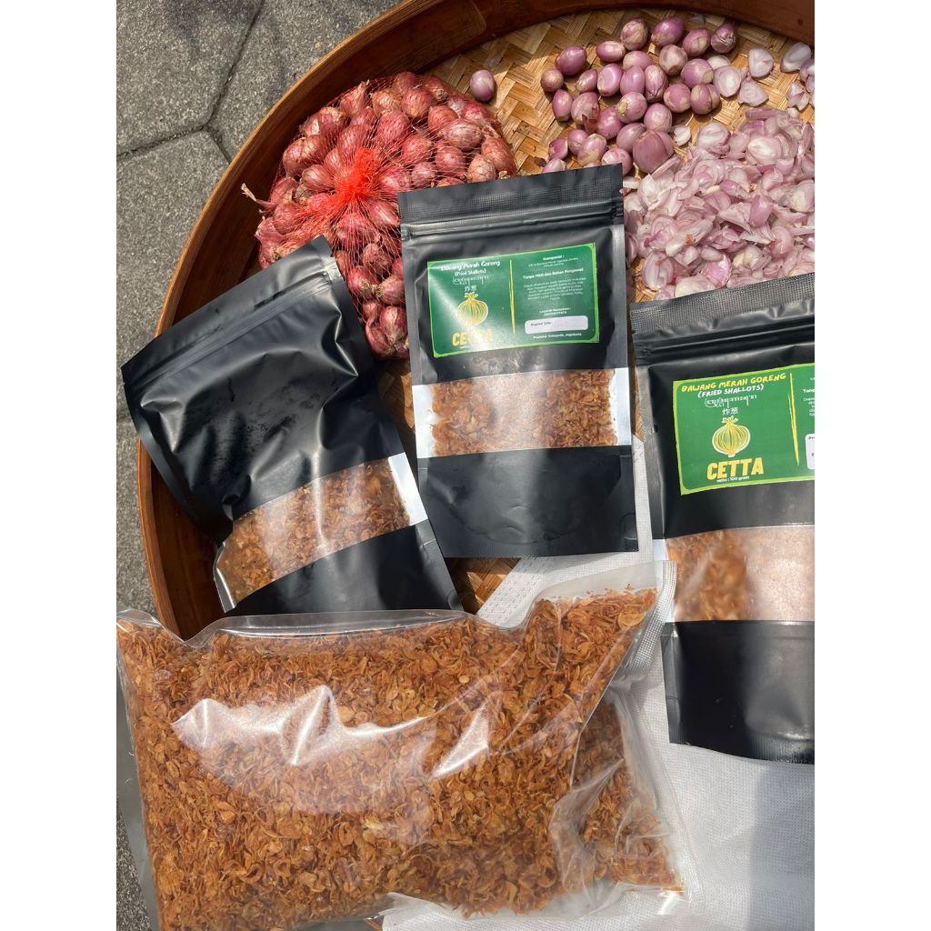 

Bawang Merah Goreng Tanpa Tepung Cetta 250 gram