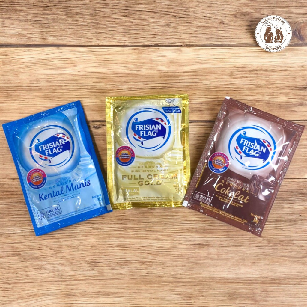 

Susu Kental Manis Frisian Flag Putih Gold Coklat Sachet Per Pcs