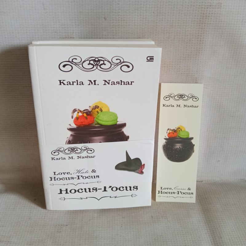 Novel Karla M. Nashar Love Hate & Hocus - Pocus