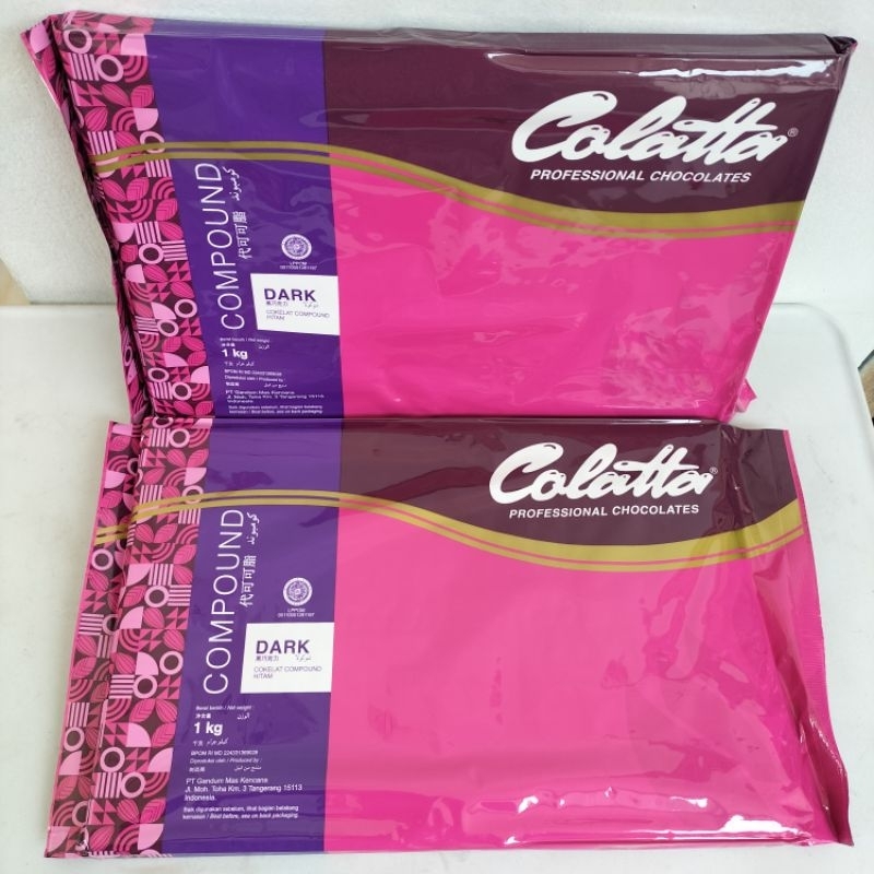 

DCC Colatta Coklat Compound Dark Kemasan 1kg