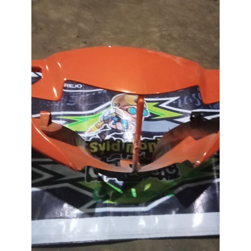 batok totok depan Honda Supra x 125 orange
