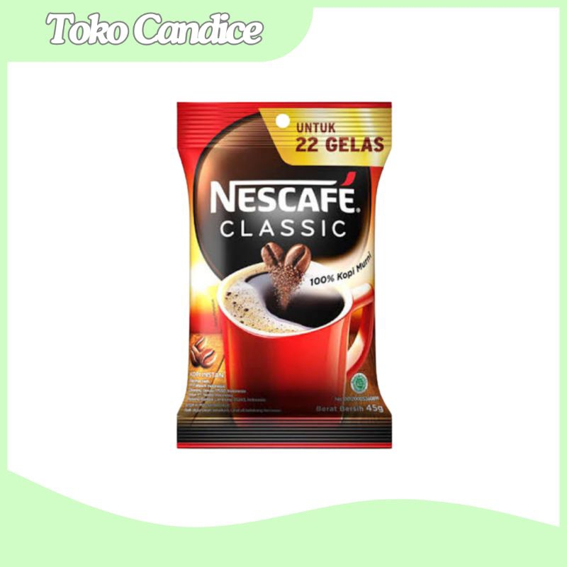 

Nescafe Classic 45 Gr (1 pcs)
