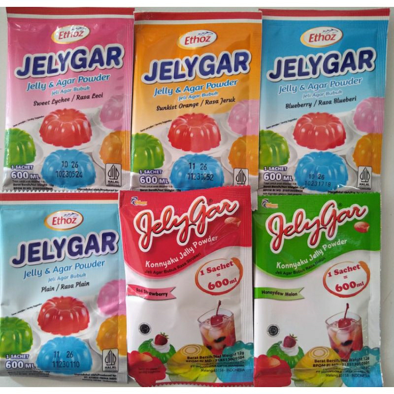 

Ethoz JelyGar Jelly Powder Tepung Jelly Agar Bubuk 600ml