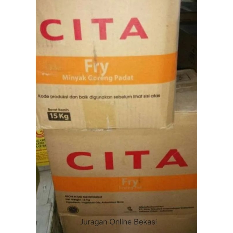 

LAKU MINYAK PADAT CITA FRY ECERAN [1kg]
