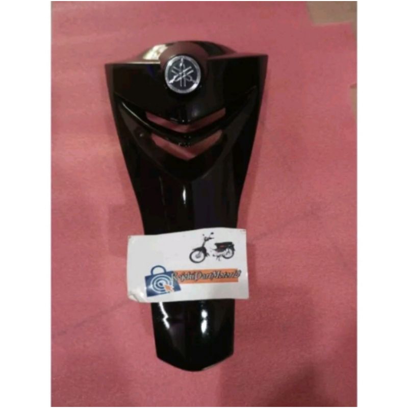 dasi dada panel tengah lampu depan Yamaha Jupiter z new Burhan plus logo Yamaha Jupiter z new Burhan