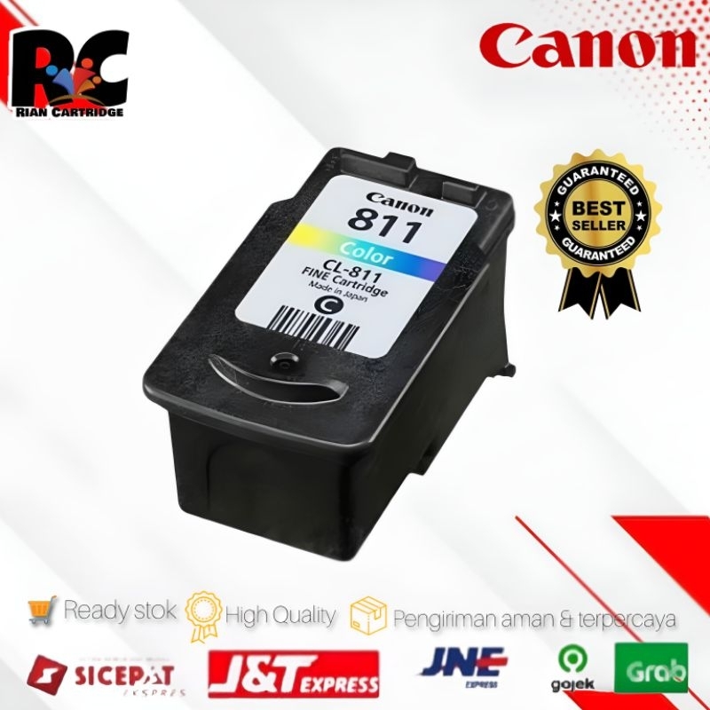Catridge Canon 811 Colour Siap Pakai untuk printer canonIP2770/MP237,MP258