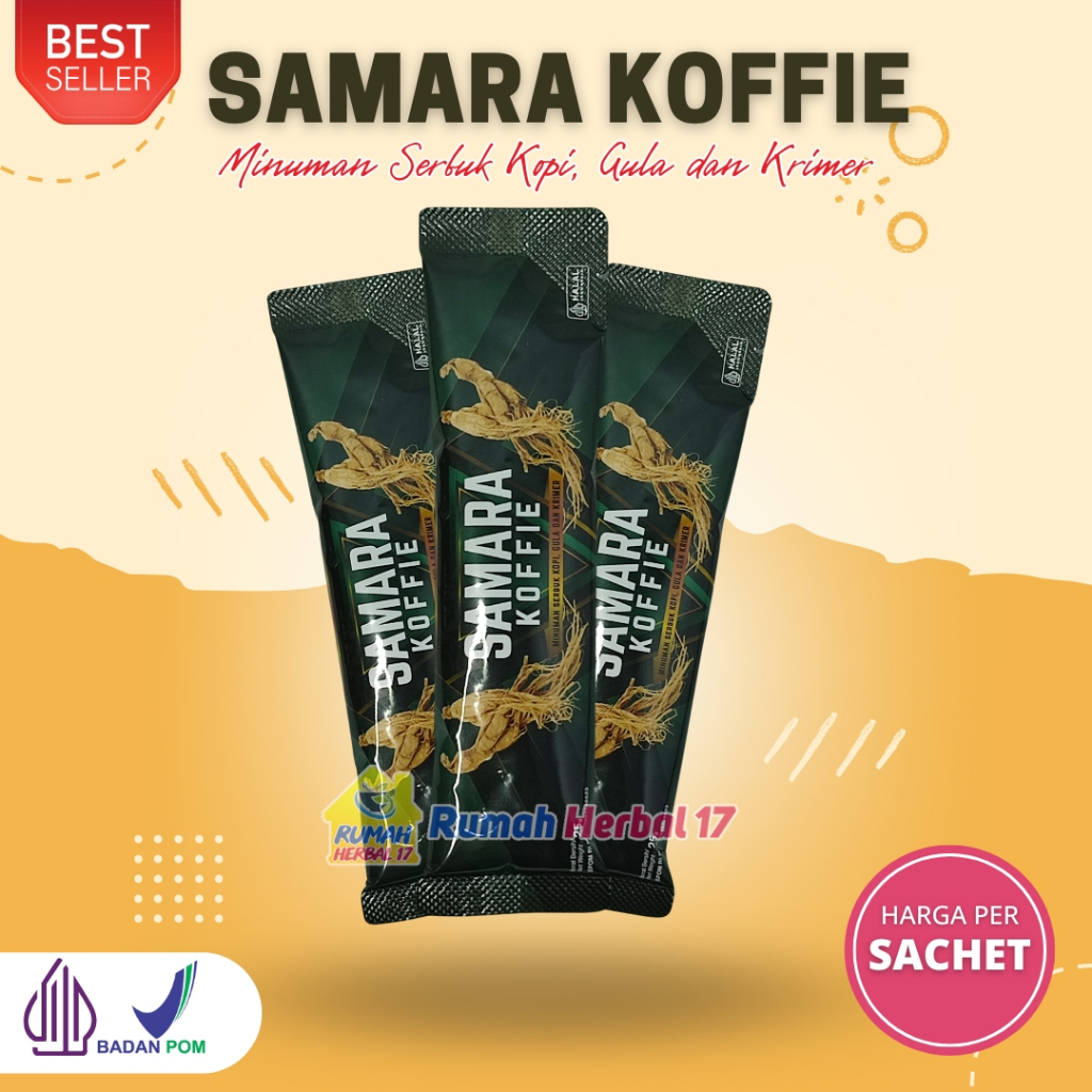 

Samara Koffie / Kopi Samara Serbuk Gula Krimer / Samara Koffie Minuman Serbuk Rasa Kopi Krimer - Sachet