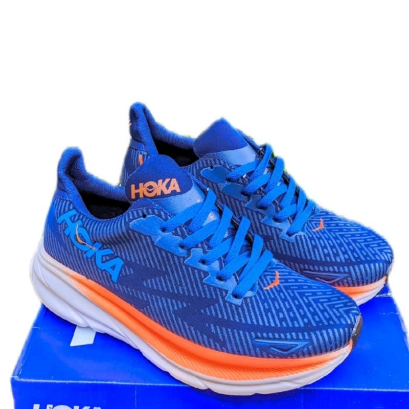 Sepatu Olahraga Pria merk Hoka made in Vietnam cocok untuk olahraga gym senam dll