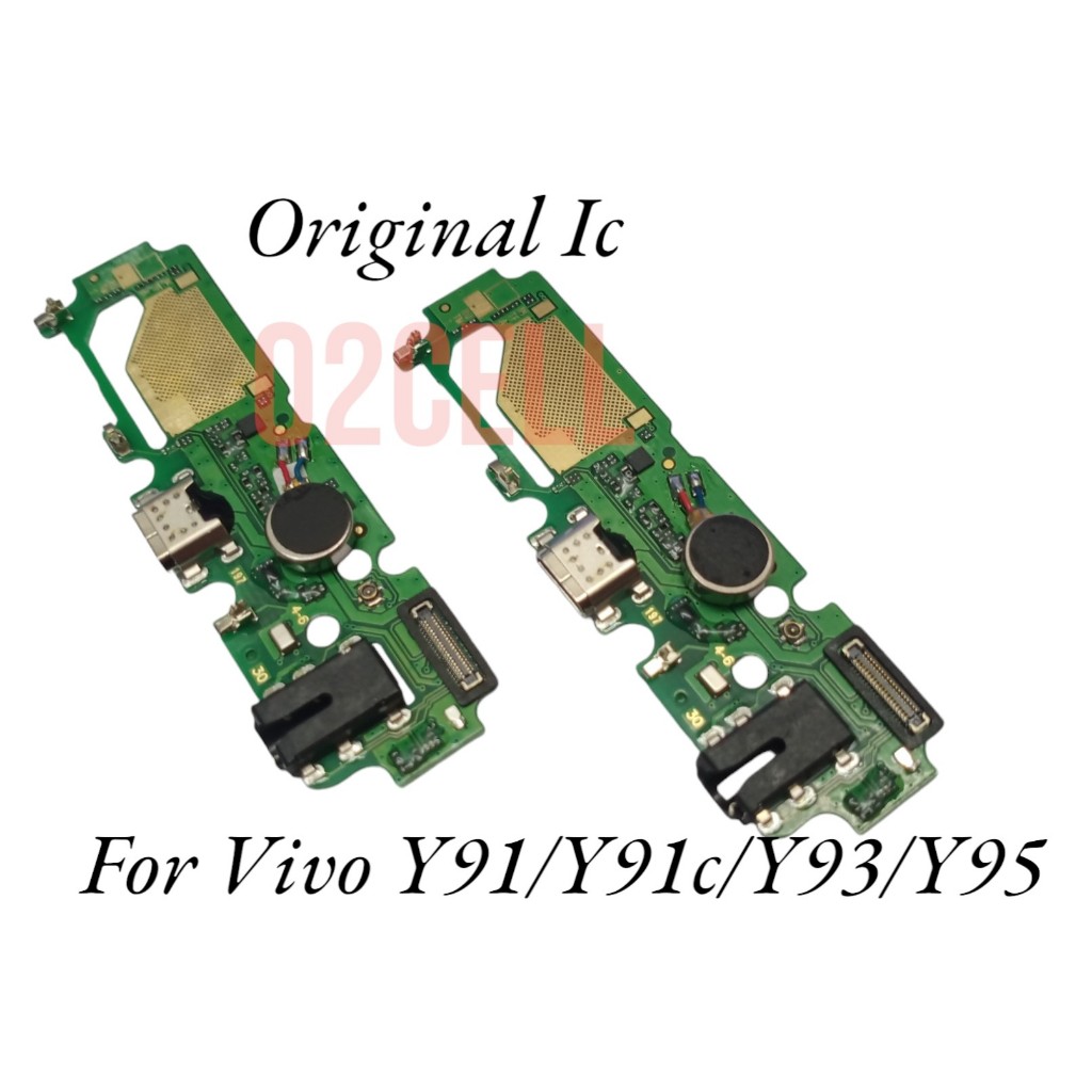 PAPAN KONEKTOR CHARGER+MIC  VIVO Y91 / VIVO Y91C / VIVO Y93 / VIVO Y95 ada IC