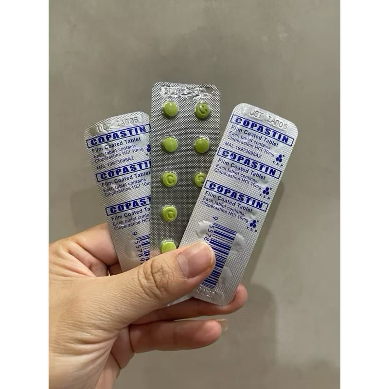 Copastin Dyriton Dysolvon untuk Batuk Kering, Batuk Dahak, Pilek Asli Malaysia