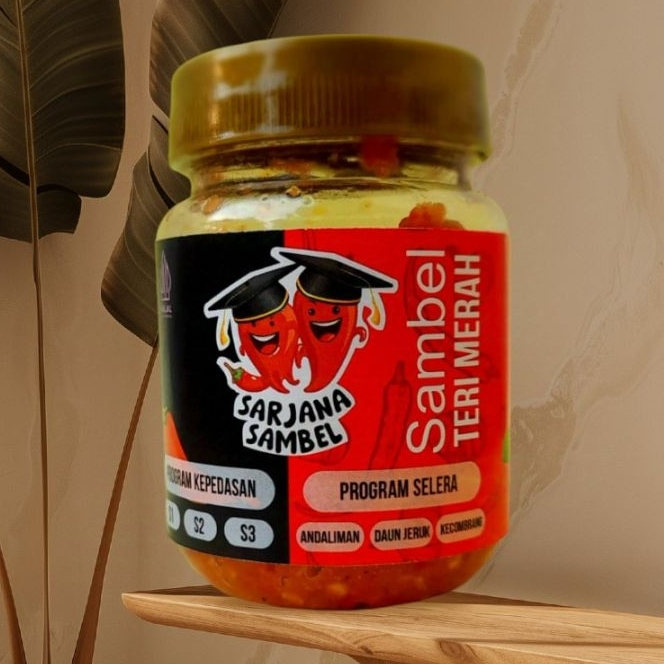 

SAMBAL IKAN TERI MERAH PEDAS