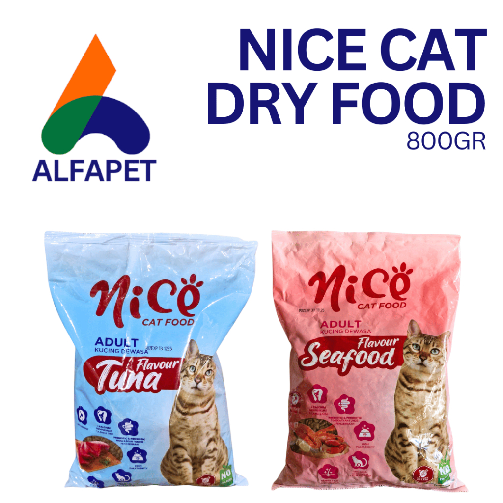 Nice Cat food 800gr makanan kucing