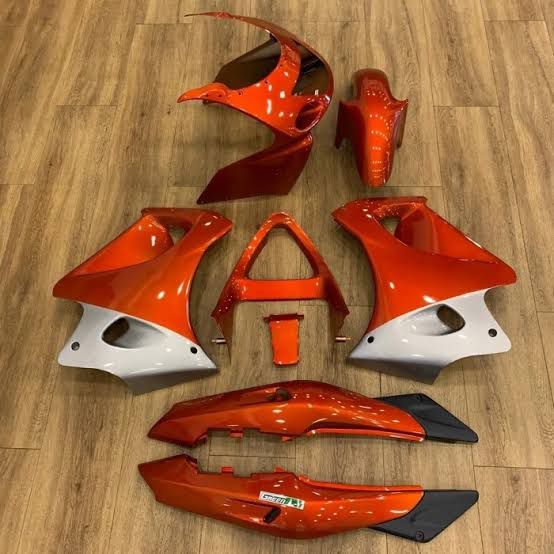 Body Fullset Kawasaki Ninja RR OLD ORANGE ORIGINAL