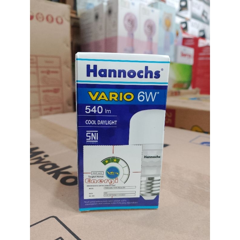 HANNOCHS VARIO 6 WATT , LAMPU HANNOCHS KECIL, LAMPU HANNOCHS 6 WATT