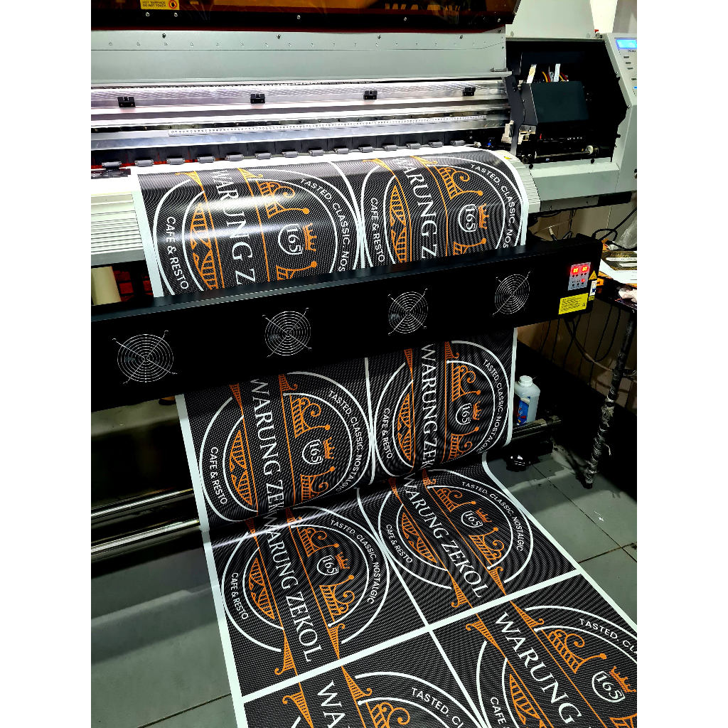 

Cetak oneway sticker premium custom surabaya