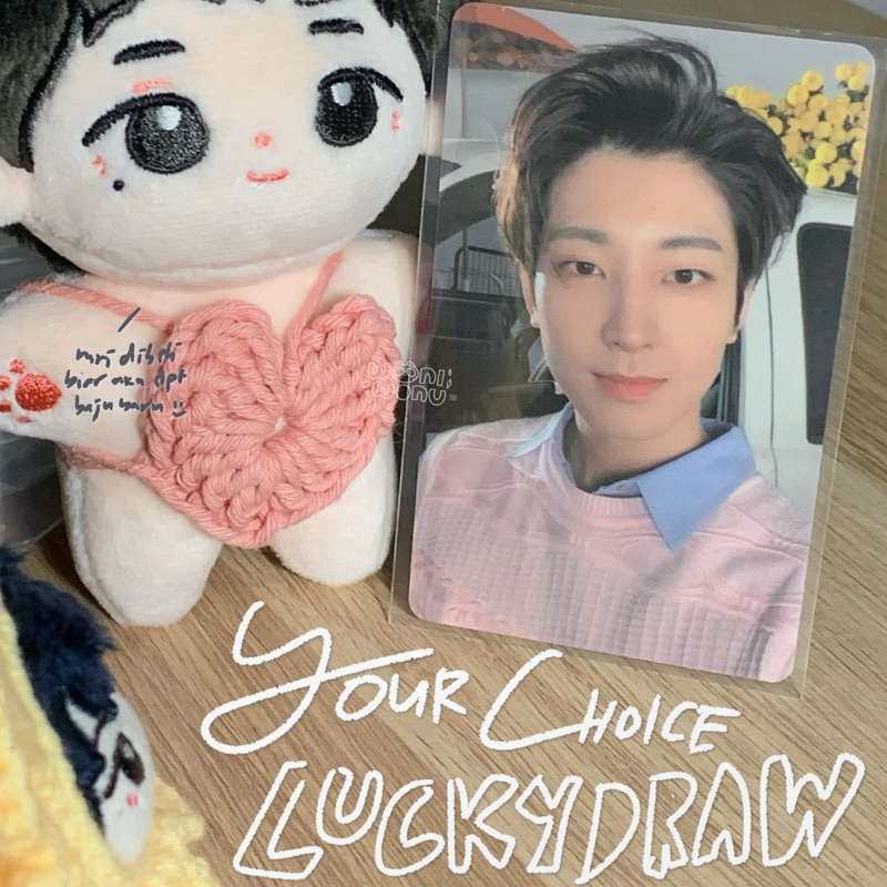 [booked] pc seventeen your choice benefit lucky draw soundwave round 1 wonwoo | ld yc ws r1 wonu kem