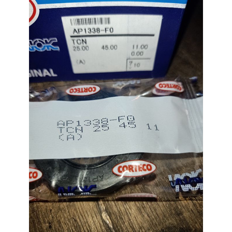 loil seal TCN 25 45 11 NOK ASLI AP 1338 F alat berat tekanan tinggi