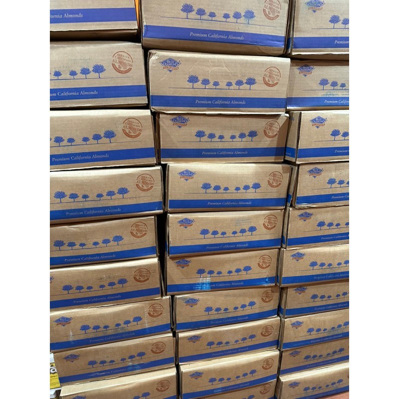 

JUAL ALMOND MENTAH MERK BLUE DIAMOND BERAT 22,68KG