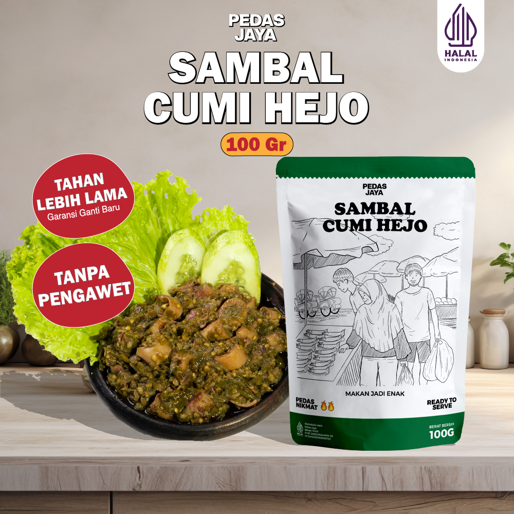 

Sambal Cumi Hejo - Pedas Jaya