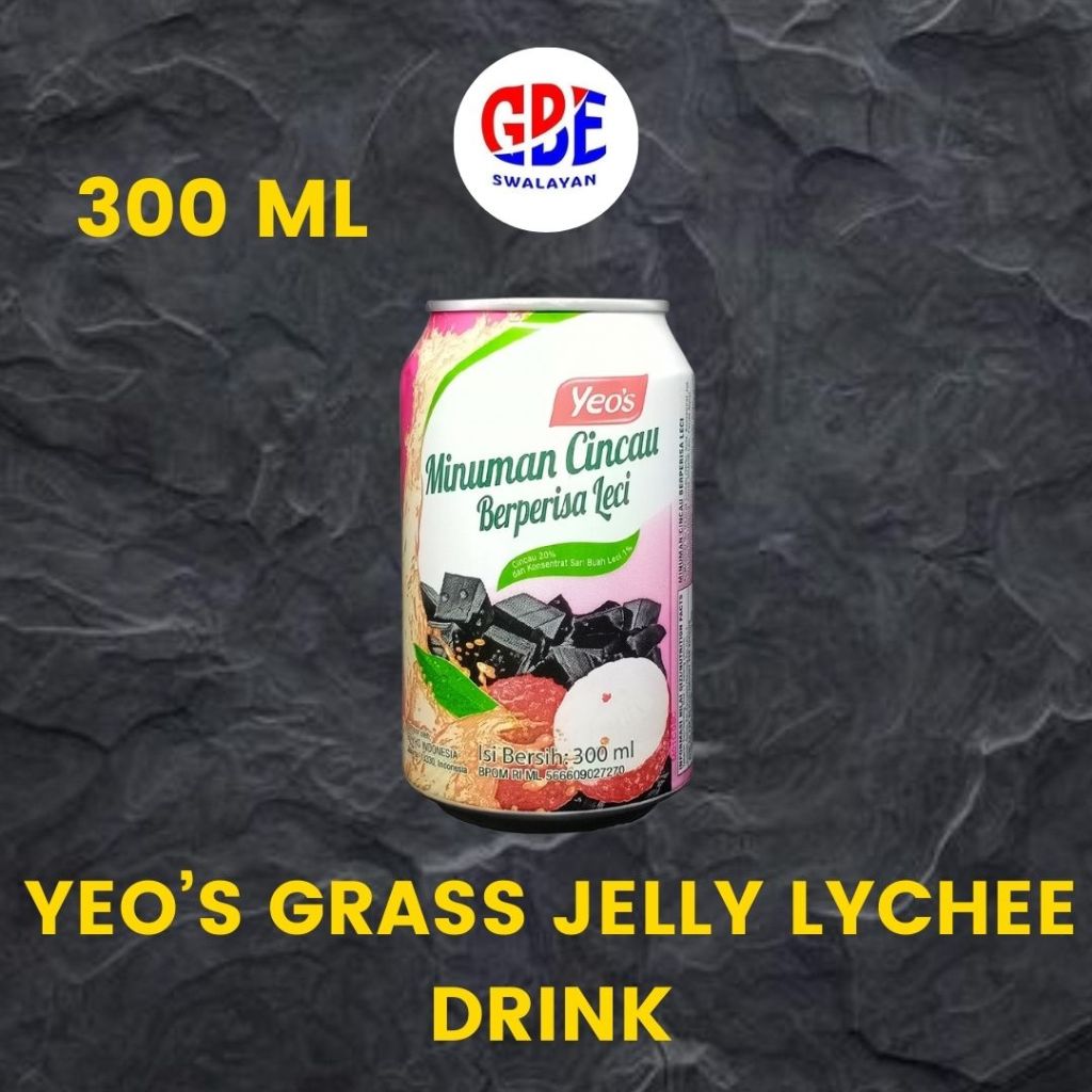 

Yeo's Grass Jelly Lychee Drink 300ml