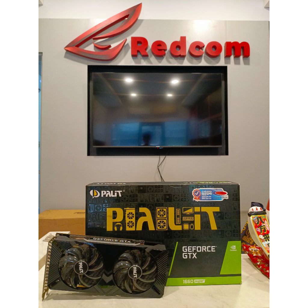 VGA NVDIA Palit Geforce GTX 1660 Super GamingPro OC 6GB - GDDR6 - 2ND